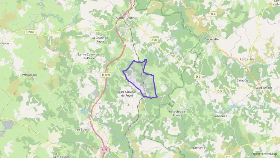 Maison 60 m² quatre pièces à vendre à Peyre en Aubrac Maison 60 m² quatre pièces à vendre à Peyre en Aubrac