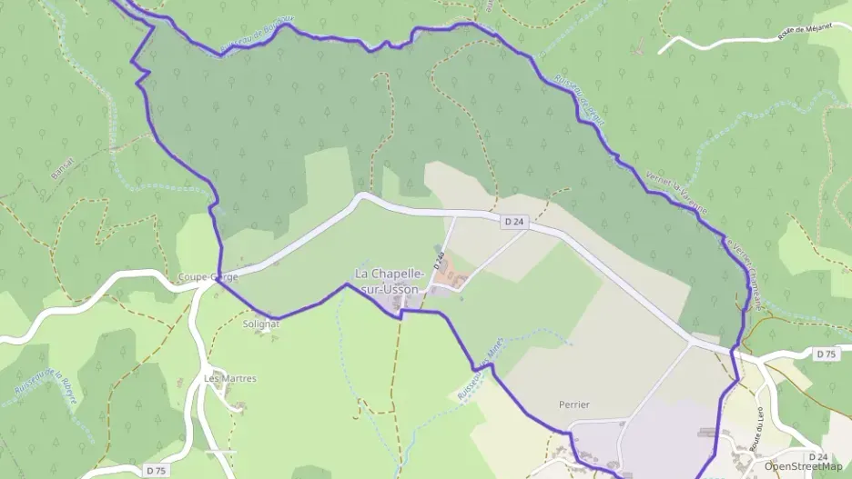 Maison 80 m² trois pièces à vendre à La Chapelle-sur-Usson