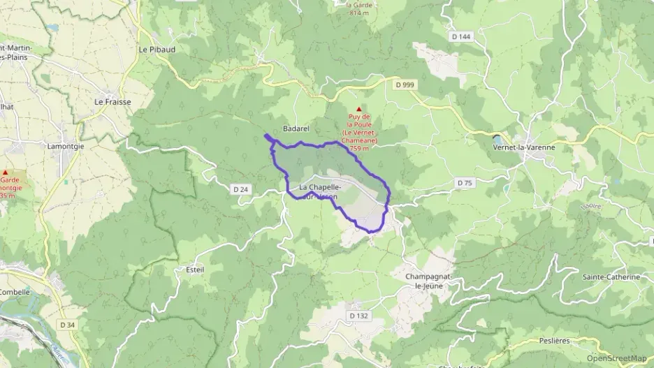 Maison 80 m² trois pièces à vendre à La Chapelle-sur-Usson