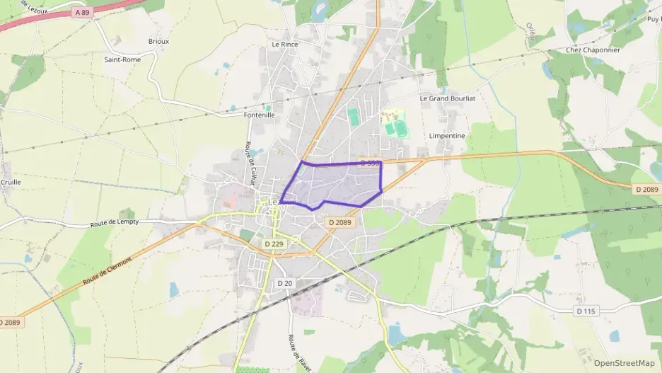 Maison 72 m² trois pièces à vendre à Lezoux