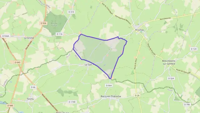 Maison 58 m² trois pièces à vendre à Prisches