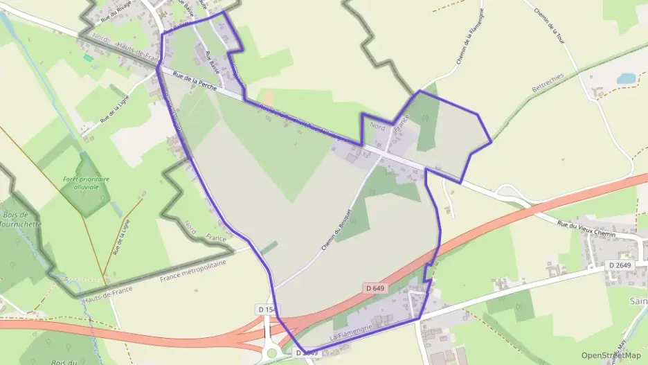 Maison 110 m² quatre pièces à vendre à La Flamengrie Maison 110 m² quatre pièces à vendre à La Flamengrie