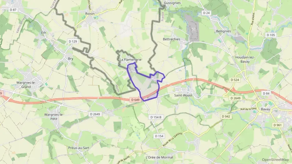 Maison 110 m² quatre pièces à vendre à La Flamengrie Maison 110 m² quatre pièces à vendre à La Flamengrie