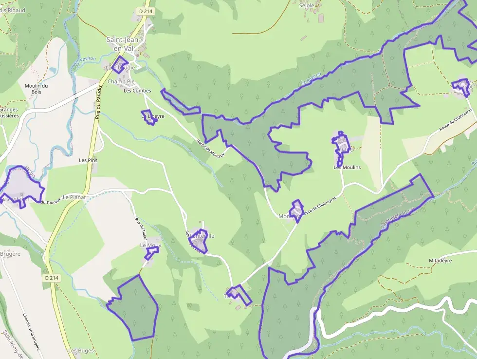 Maison 63 m² quatre pièces à vendre à Saint-Jean-en-Val