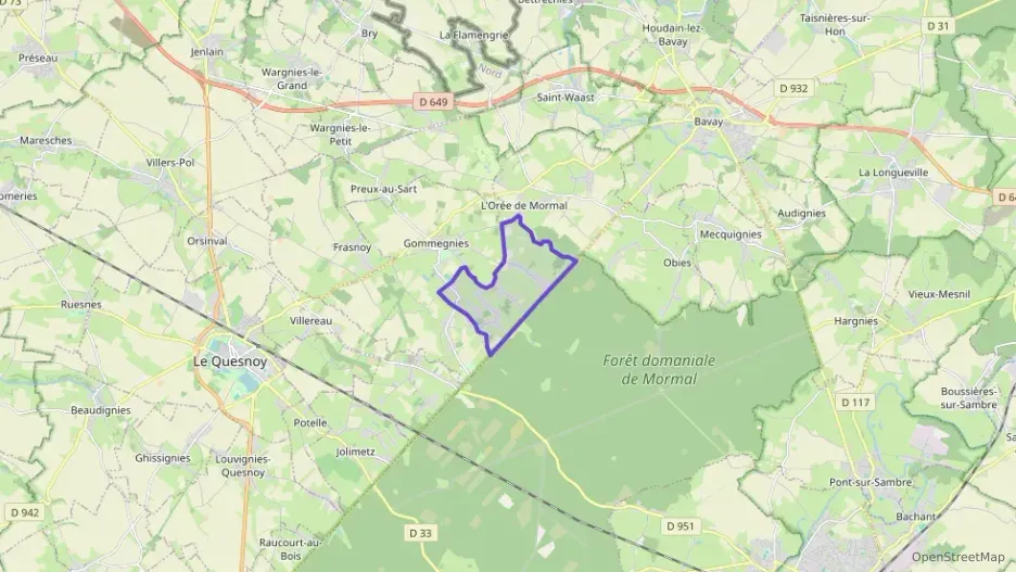 Maison 59 m² deux pieces à vendre à Gommegnies