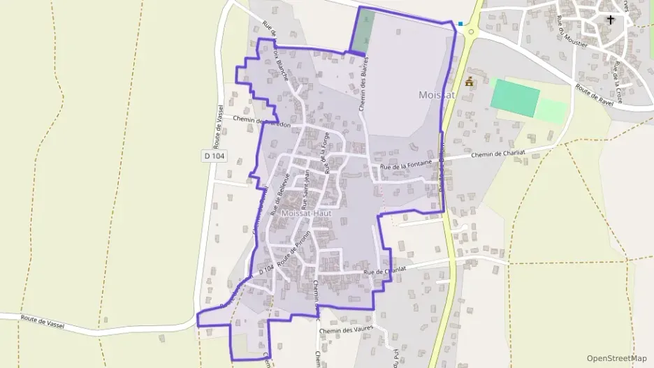 Maison 60 m² quatre pièces à vendre à Moissat