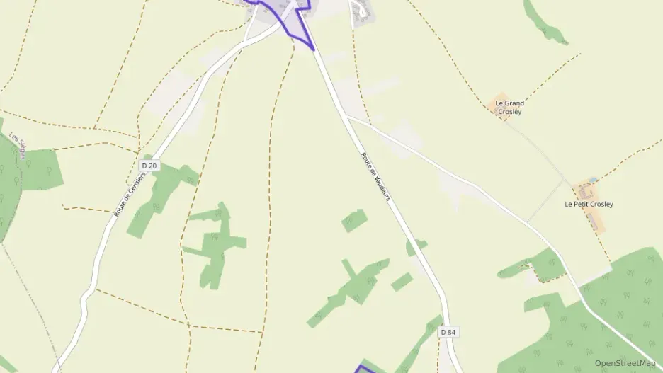 Maison 87 m² cinq pièces à vendre à Les Sièges Maison 87 m² cinq pièces à vendre à Les Sièges