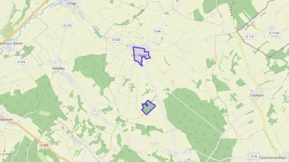 Maison 87 m² cinq pièces à vendre à Les Sièges Maison 87 m² cinq pièces à vendre à Les Sièges