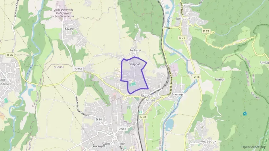 Maison 84 m² quatre pièces à vendre à Brassac-les-Mines Maison 84 m² quatre pièces à vendre à Brassac-les-Mines