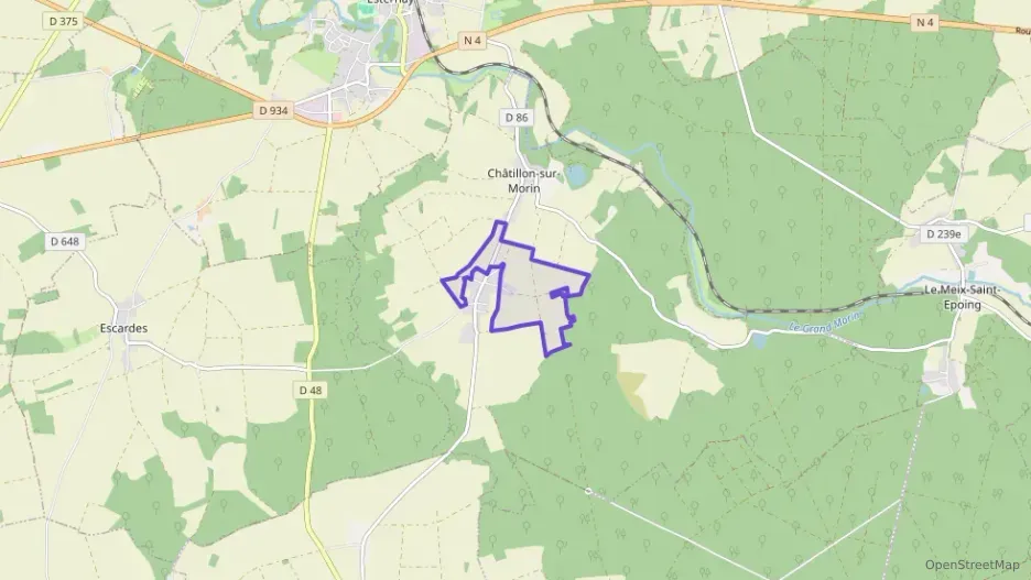 Maison 91 m² quatre pièces à vendre à Châtillon-sur-Morin