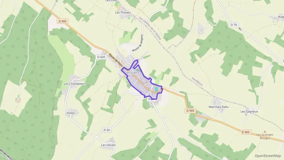 Maison 74 m² trois pièces à vendre à Cerisiers