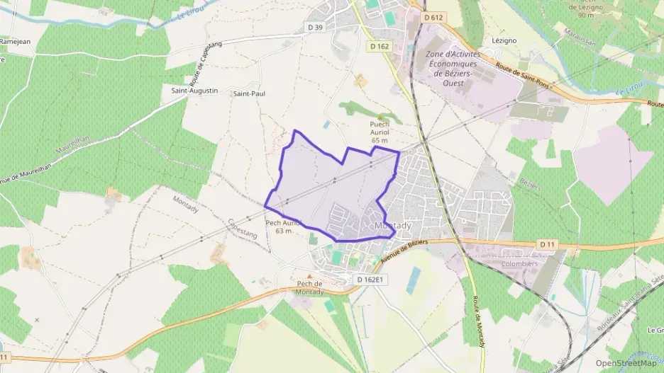Maison 63 m² trois pièces à vendre à Montady