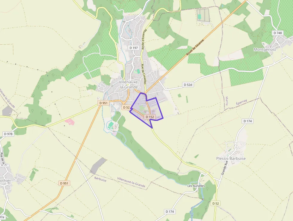 Maison 85 m² quatre pièces à vendre à Villenauxe-la-Grande