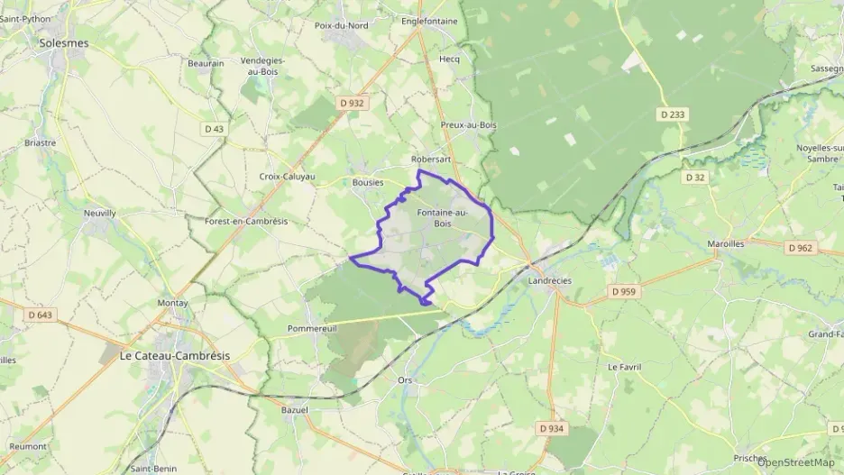 Maison 88 m² quatre pièces à vendre à Fontaine-au-Bois