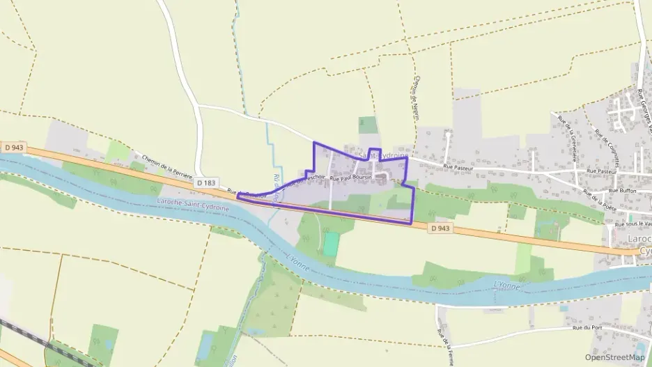 Maison 75 m² trois pièces à vendre à Laroche-Saint-Cydroine