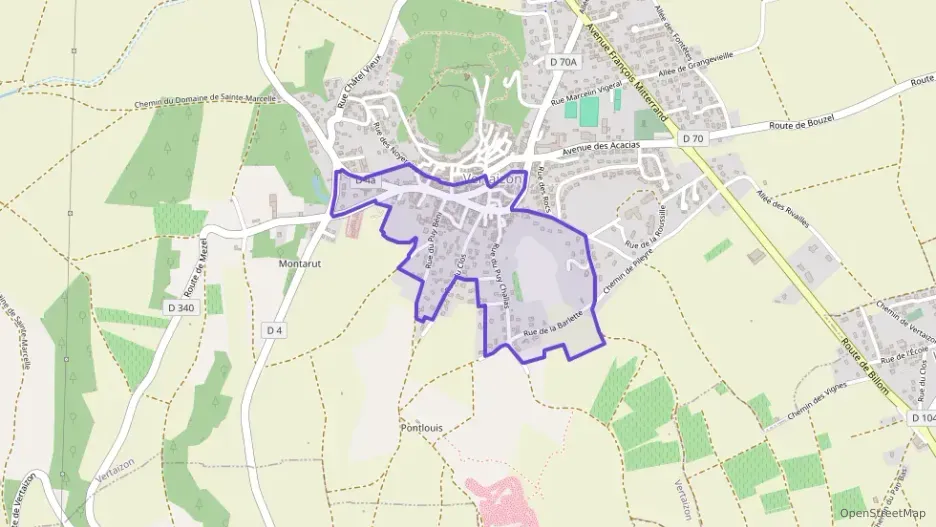 Maison 60 m² quatre pièces à vendre à Vertaizon