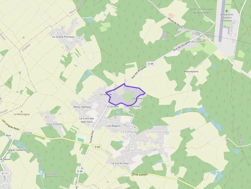 Maison 82 m² quatre pièces à vendre à Charbuy