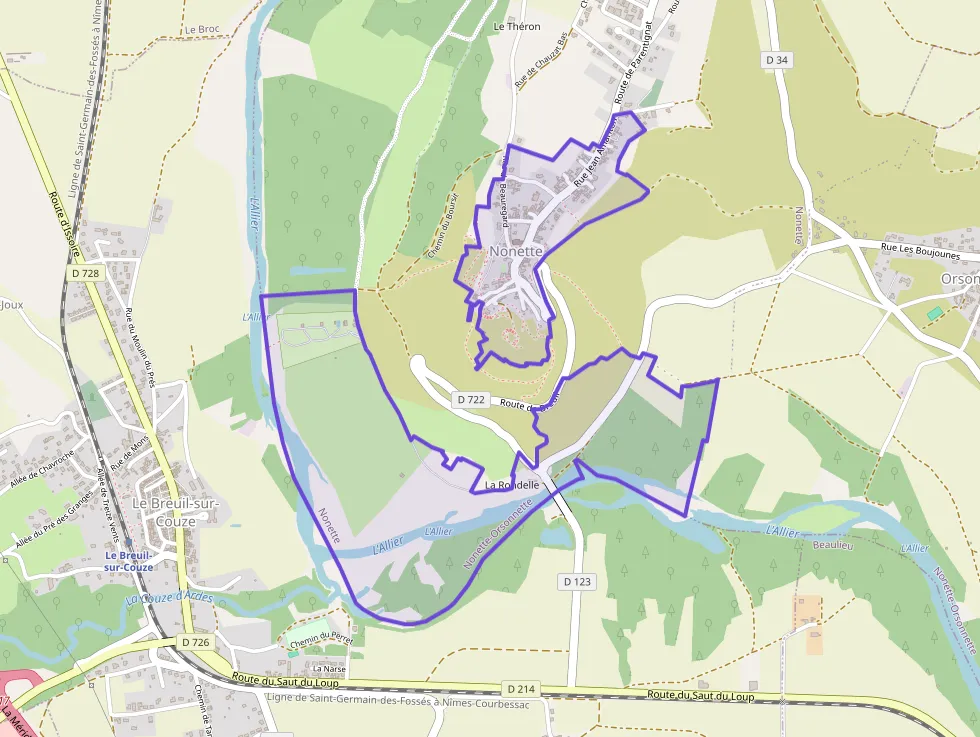 Maison 96 m² trois pièces à vendre à Nonette-Orsonnette