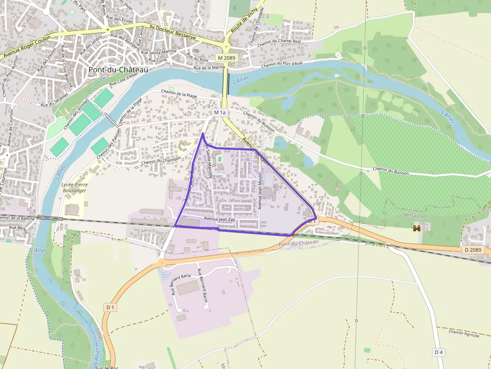 Maison 100 m² quatre pièces à vendre à Pont-du-Château