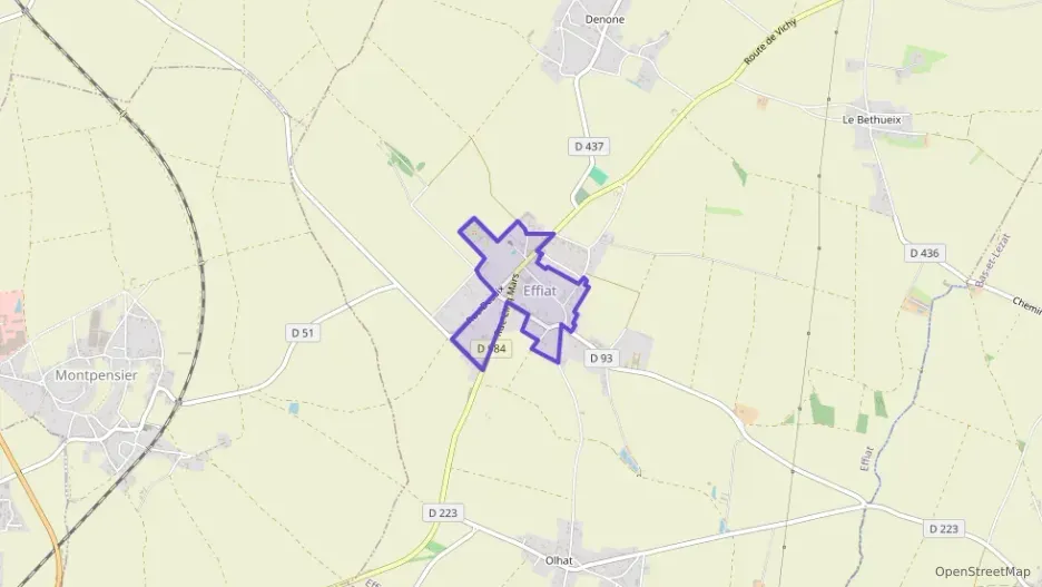 Maison 95 m² quatre pièces à vendre à Effiat