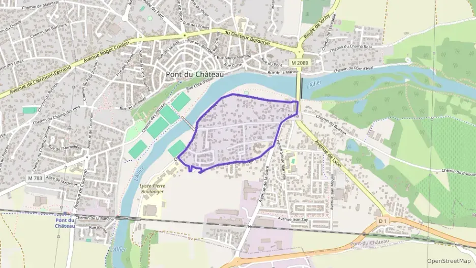 Maison 55 m² trois pièces à vendre à Pont-du-Château
