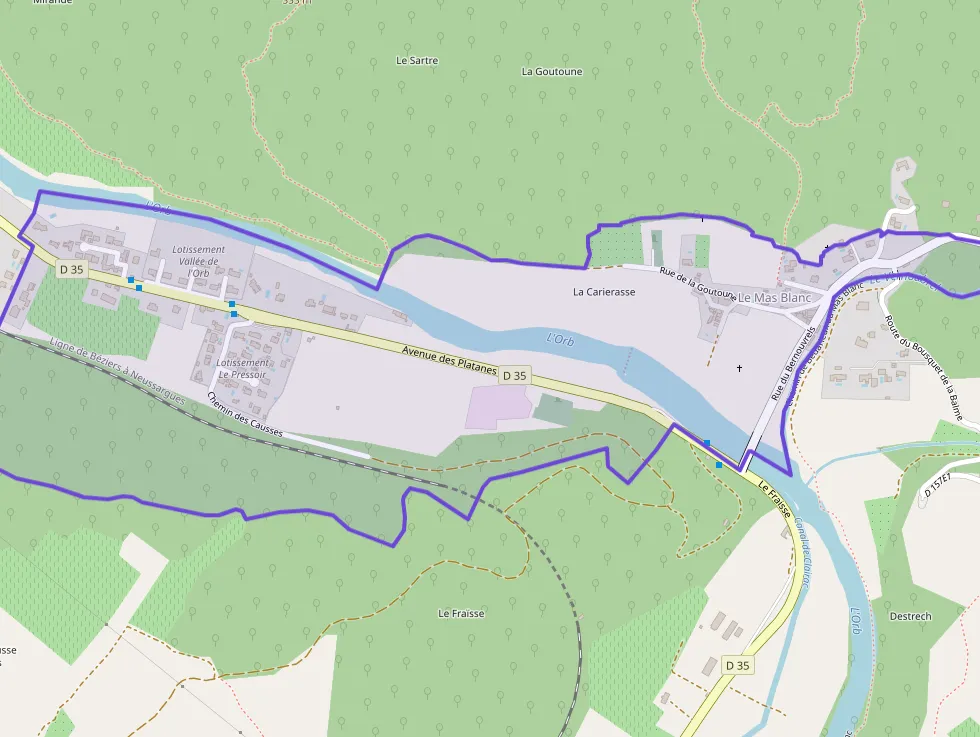 Maison 108 m² quatre pièces à vendre à La Tour-sur-Orb