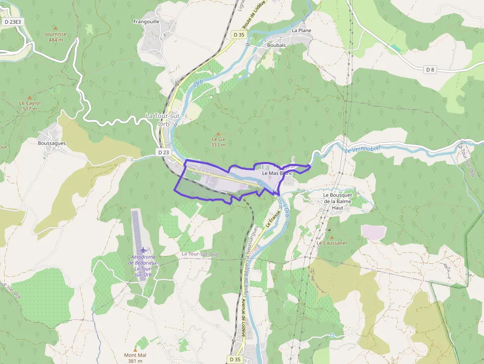 Maison 108 m² quatre pièces à vendre à La Tour-sur-Orb