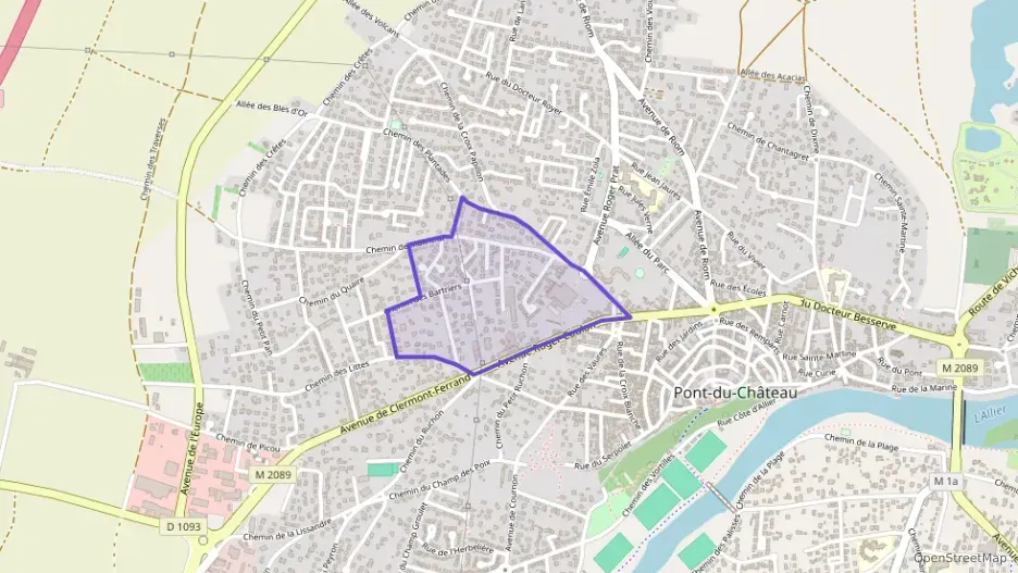 Maison 92 m² quatre pièces à vendre à Pont-du-Château