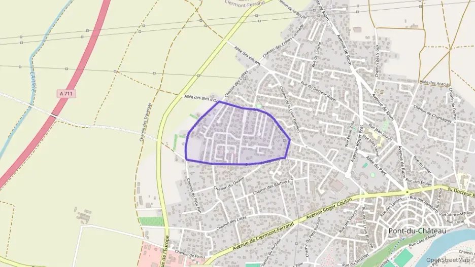 Maison 81 m² quatre pièces à vendre à Pont-du-Château