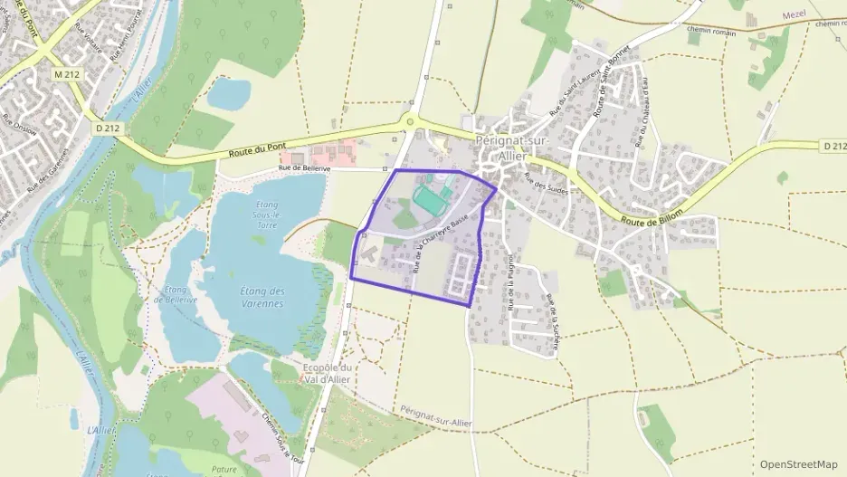 Maison 80 m² quatre pièces à vendre à Pérignat-sur-Allier