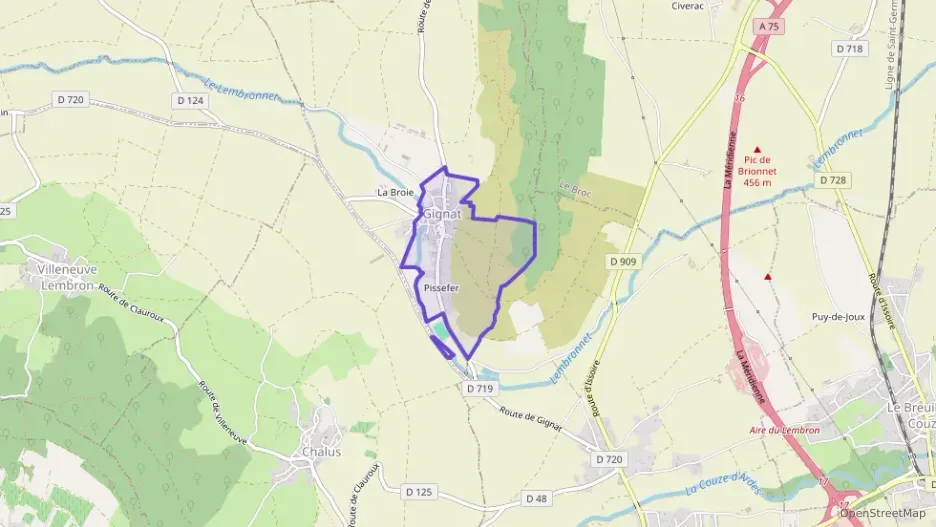 Maison 75 m² trois pièces à vendre à Gignat Maison 75 m² trois pièces à vendre à Gignat