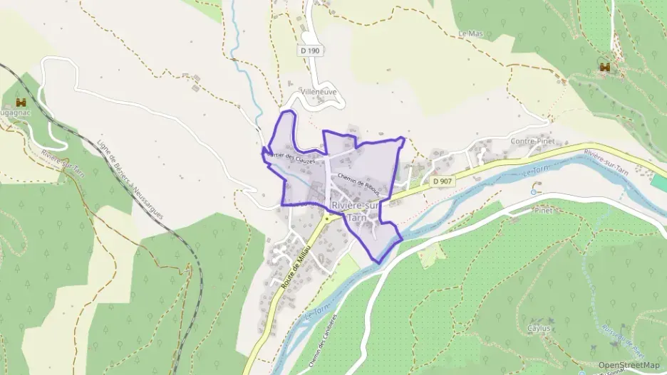 Maison 151 m² six pièces à vendre à Rivière-sur-Tarn