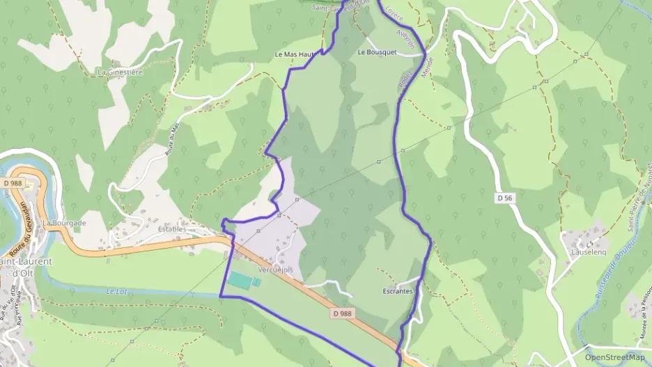 Maison 124 m² six pièces à vendre à Saint-Laurent-d`Olt Maison 124 m² six pièces à vendre à Saint-Laurent-d`Olt