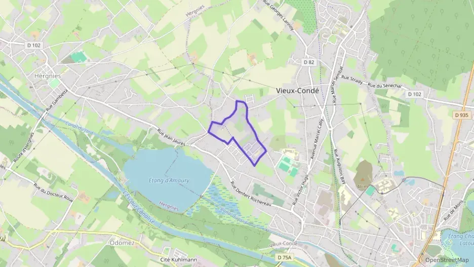 Maison 82 m² cinq pièces à vendre à Vieux-Condé Maison 82 m² cinq pièces à vendre à Vieux-Condé