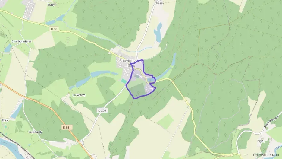 Maison 86 m² cinq pièces à vendre à Sauvigny-les-Bois