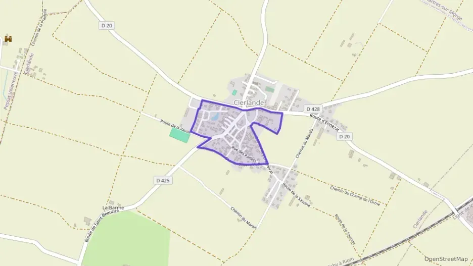 Maison 100 m² quatre pièces à vendre à Clerlande Maison 100 m² quatre pièces à vendre à Clerlande