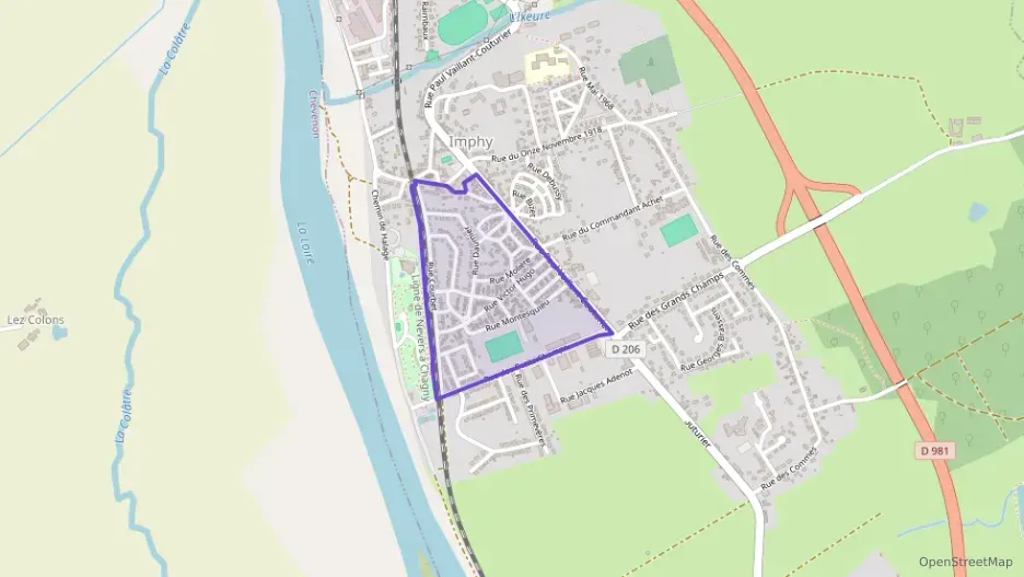 Maison 68 m² quatre pièces à vendre à Imphy