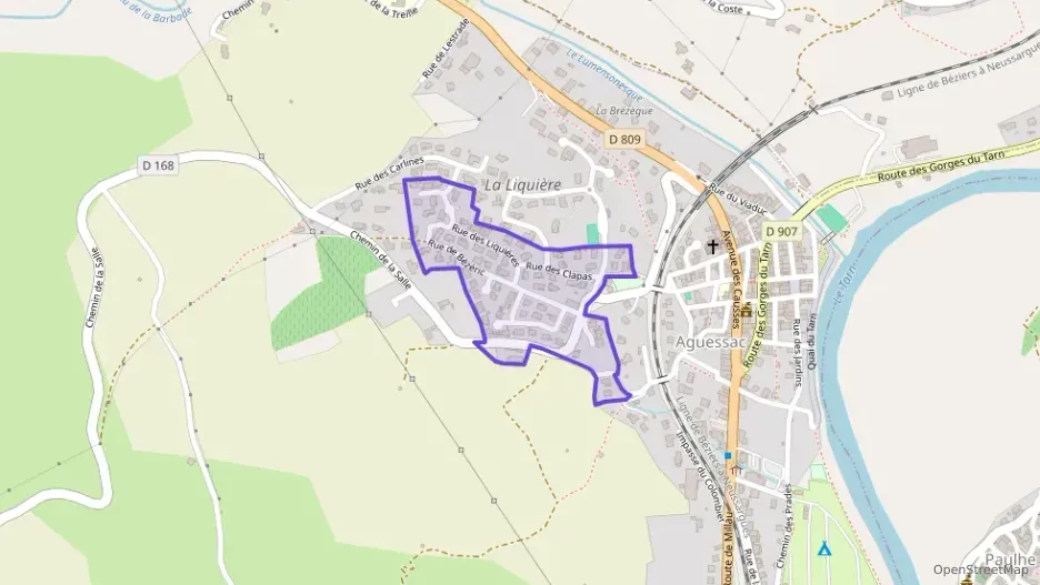 Maison 80 m² trois pièces à vendre à Aguessac