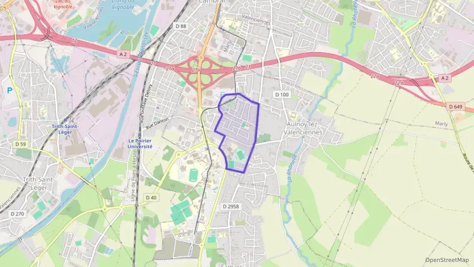 Maison 92 m² cinq pièces à vendre à Aulnoy-lez-Valenciennes
