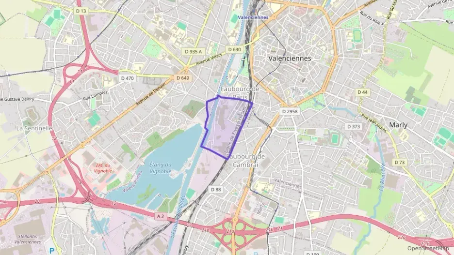 Maison 75 m² quatre pièces à vendre à Valenciennes