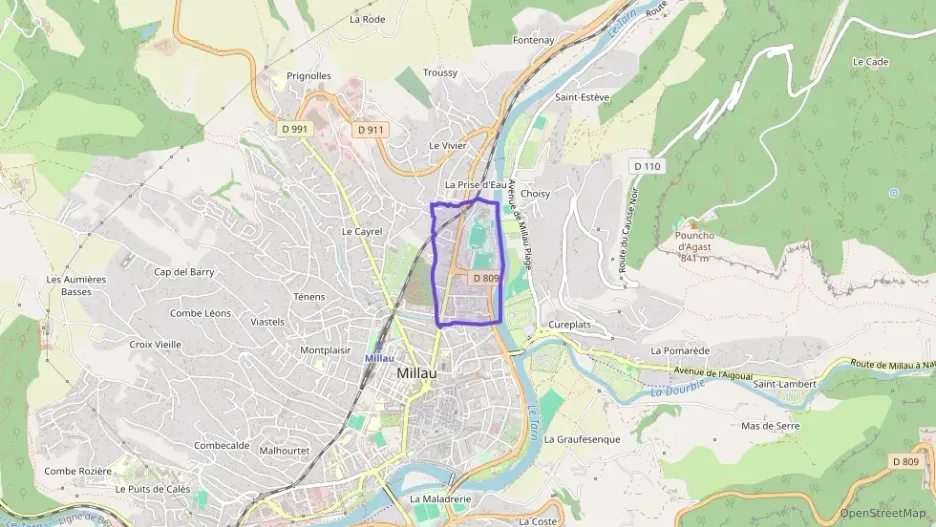 Maison 73 m² trois pièces à vendre à Millau