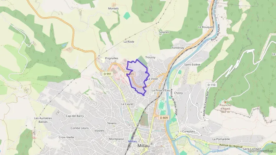 Maison 97 m² quatre pièces à vendre à Millau
