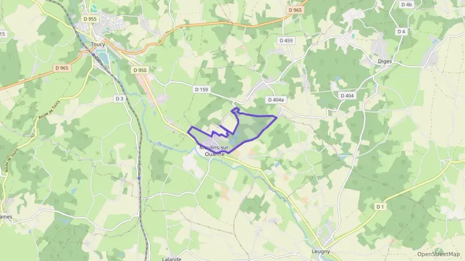 Maison 119 m² quatre pièces à vendre à Moulins-sur-Ouanne