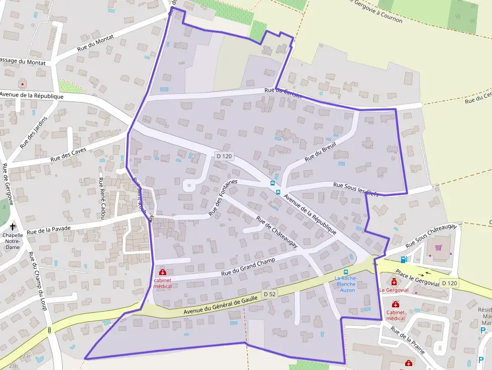 Maison 83 m² quatre pièces à vendre à La Roche-Blanche