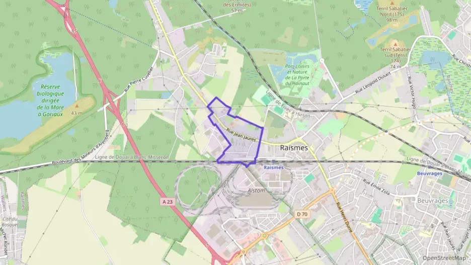 Maison 120 m² trois pièces à vendre à Raismes