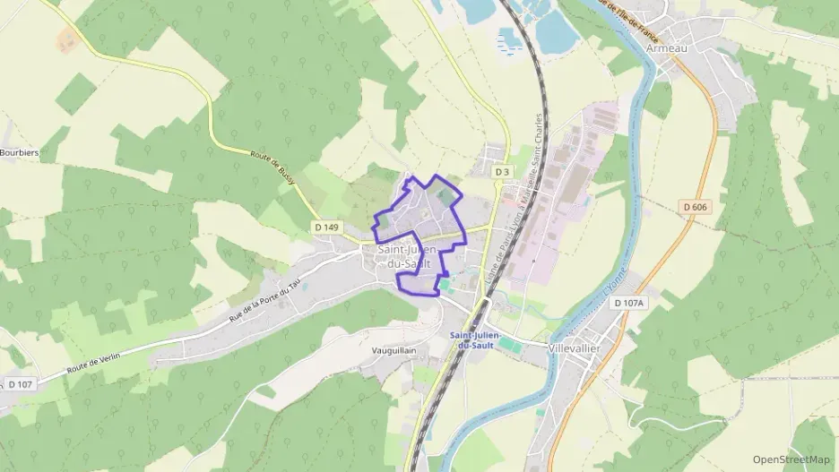 Maison 68 m² trois pièces à vendre à Saint-Julien-du-Sault