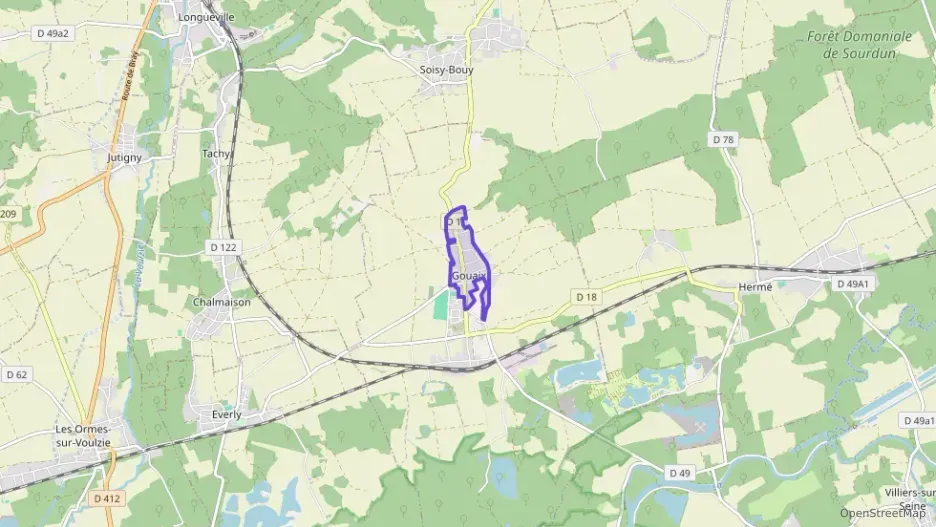 Maison 70 m² trois pièces à vendre à Gouaix