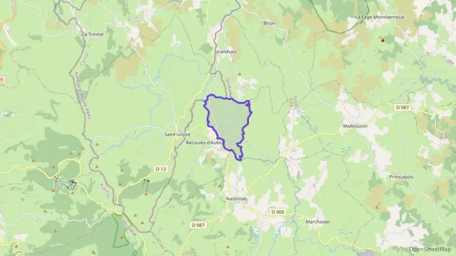 Maison 106 m² cinq pièces à vendre à Recoules-d`Aubrac