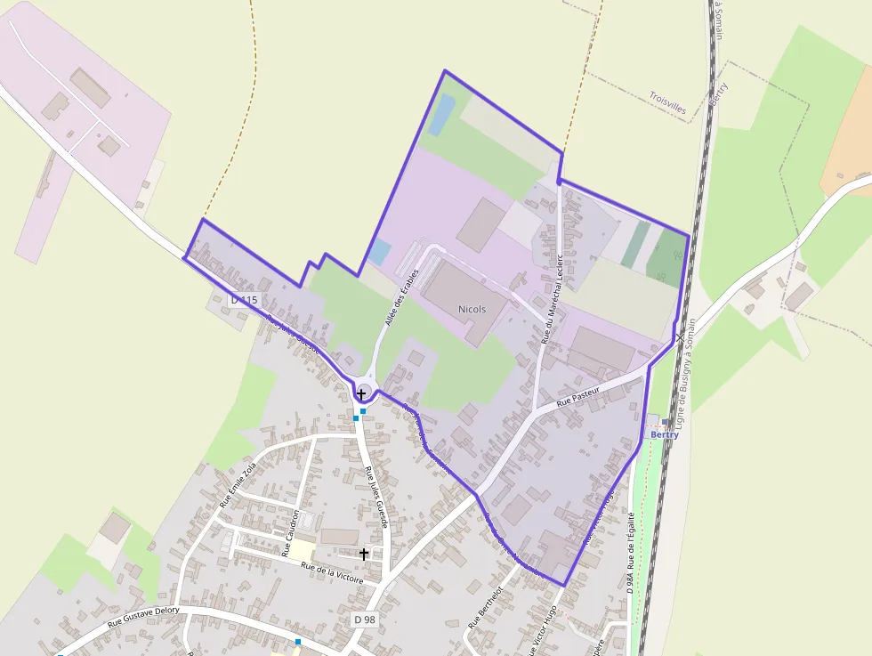 Maison 82 m² quatre pièces à vendre à Bertry