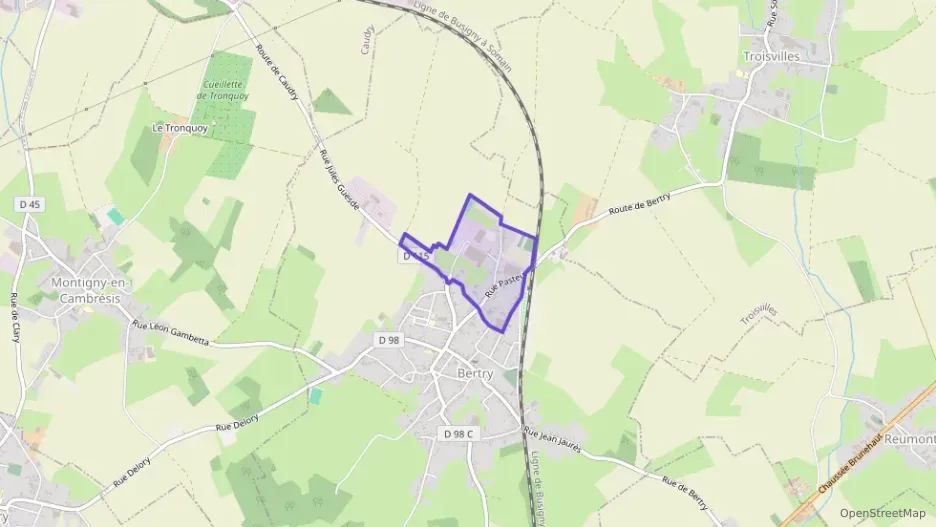 Maison 82 m² quatre pièces à vendre à Bertry